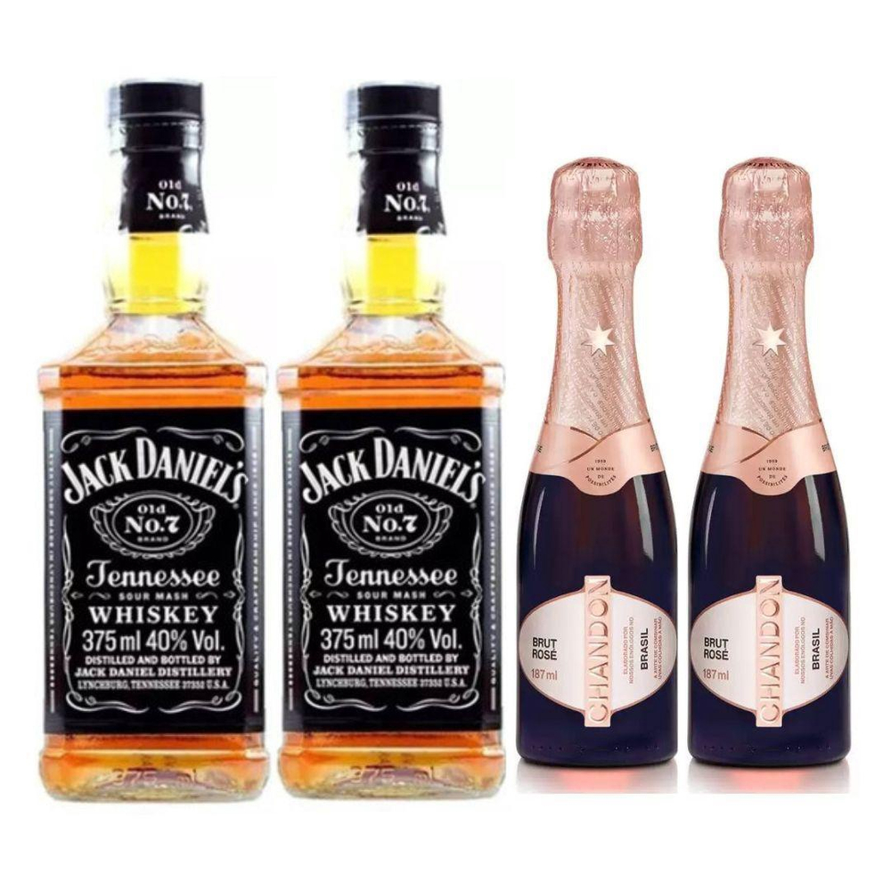 Kit Presente Padrinhos Jack Daniel S Ml Chandon Baby Submarino