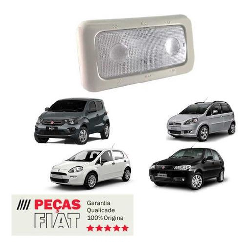 Luz Teto Plafonier Fiat Original Uno Palio Idea Mobi Punto No Shoptime