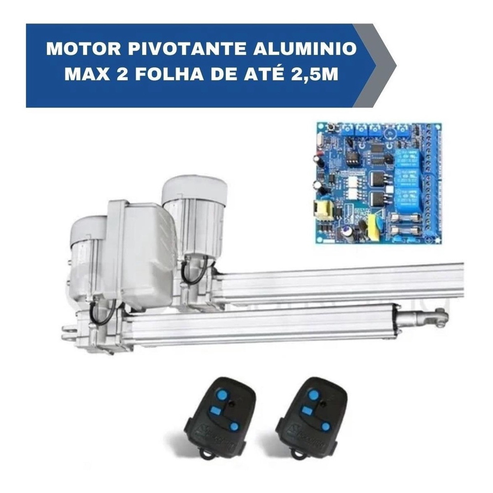 Kit Motor Pivotante Alum Nio Max Folha At M P Port O No Shoptime