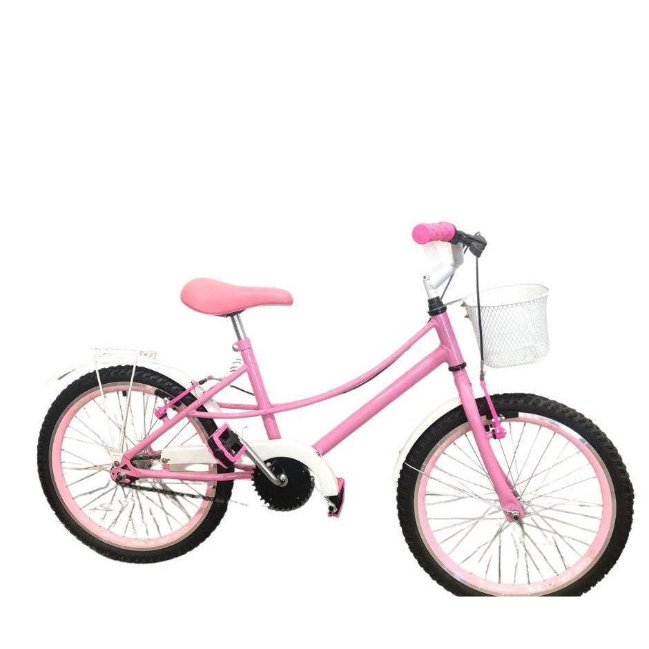 Bicicleta Aro Ceci Rosa Branco Aros Aeros Freio V Brake No Shoptime