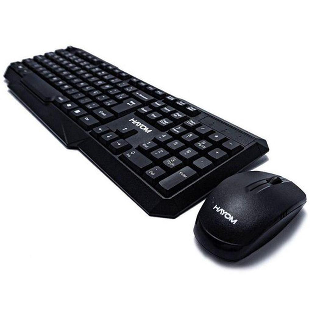 Combo Teclado E Mouse Sem Fio Wireless Hayom Portugu S Br Na Americanas