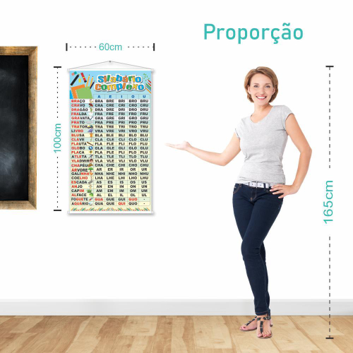 Banners Pedag Gicos Silab Rio Simples Complexo Numerais Kit Em Promo O