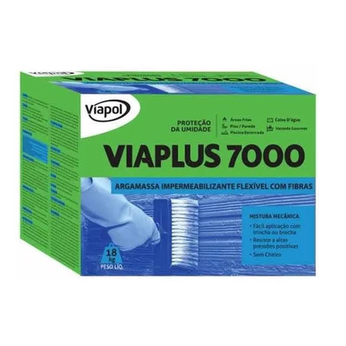 Impermeabilizante Viaplus Caixa Kg Viapol No Shoptime