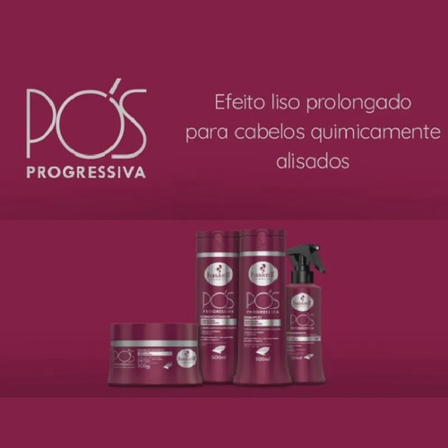 Shampoo Haskell Pós Progressiva Liso Prolongado 300 ml no Shoptime