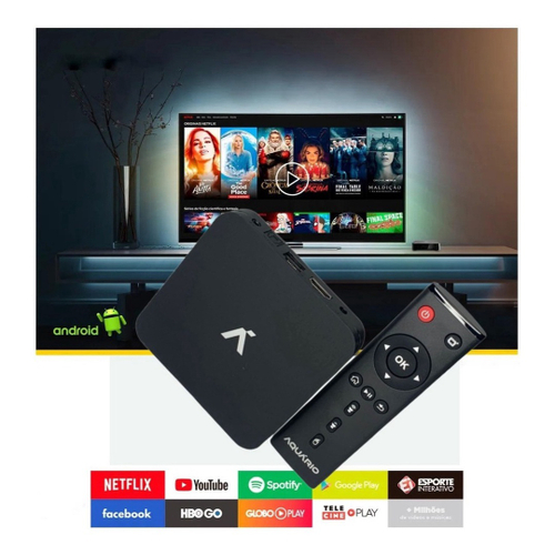 Aparelho Transforma Tv Smart Box Tv S Ries Filmes Canais Youtube