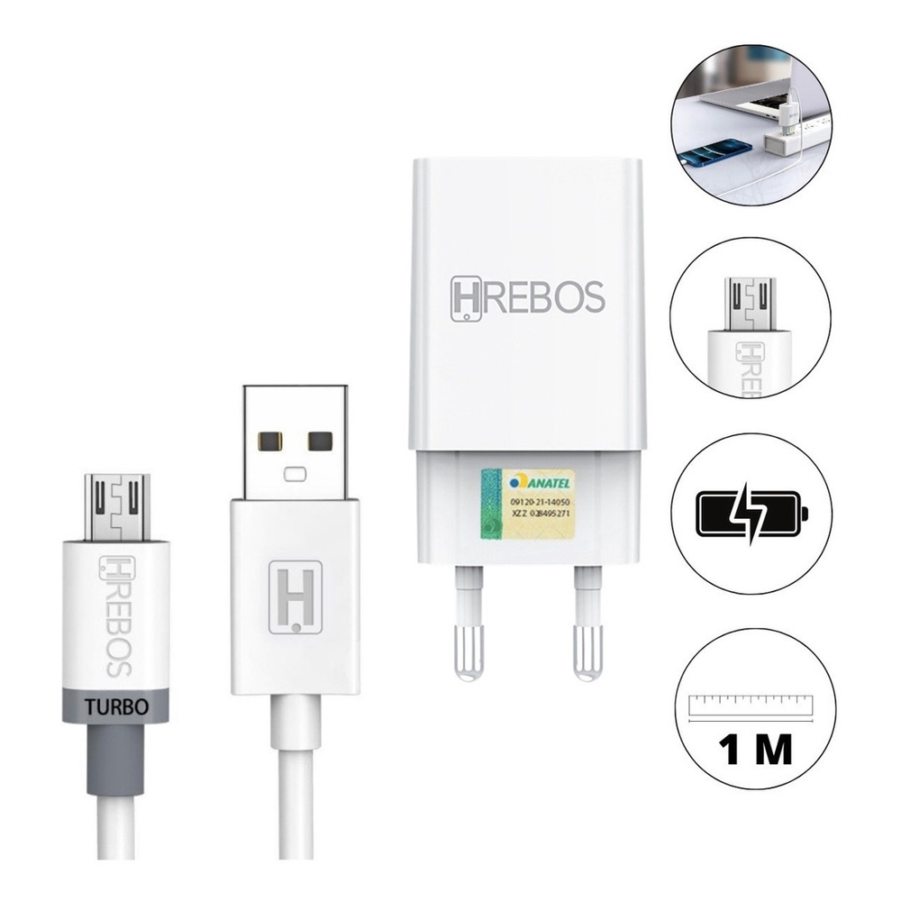 Cabo Carregador Micro Usb Turbo Compativel Para O Lenov K6 Power No