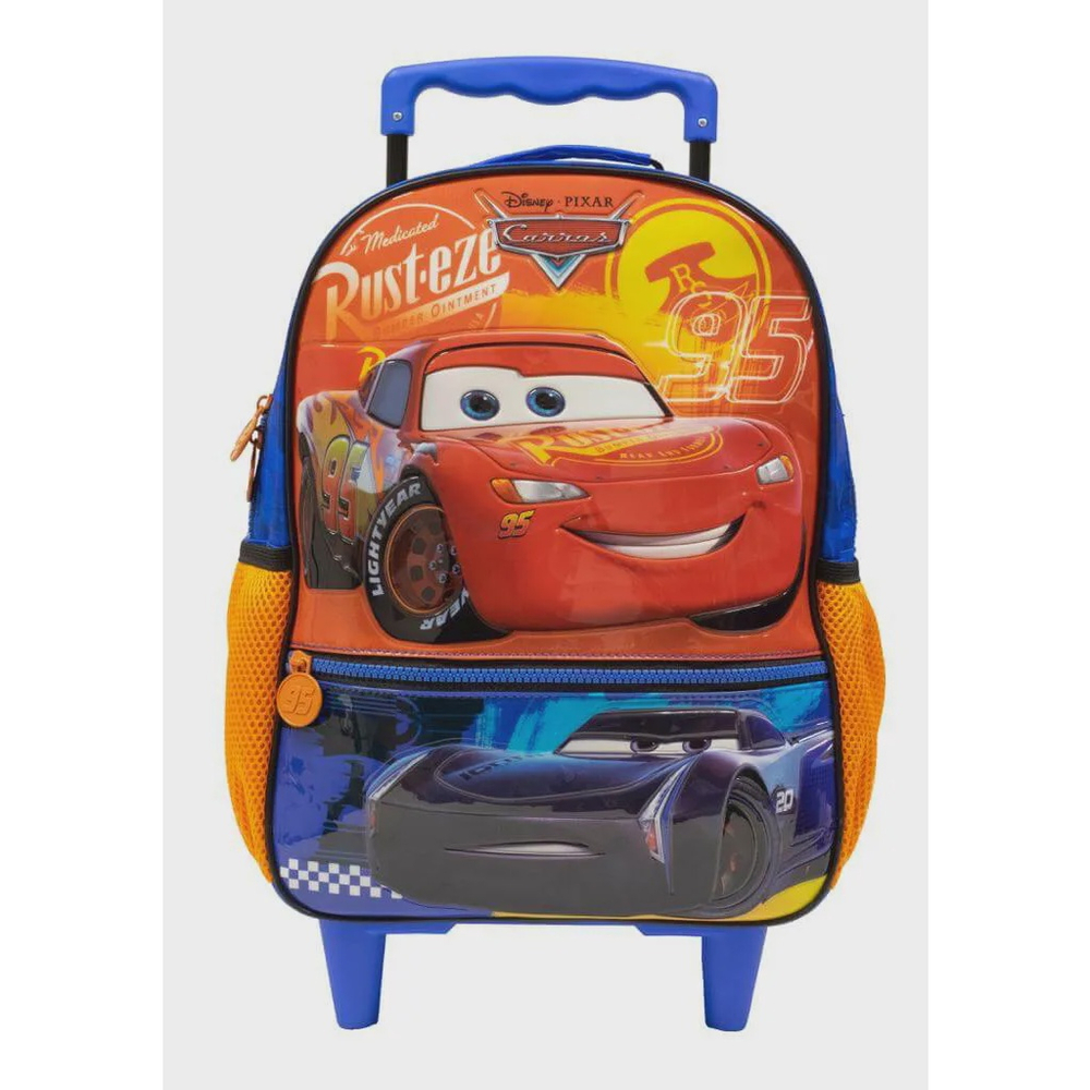 Mochila Rodinha Carros McQueen Infantil Escolar No Shoptime