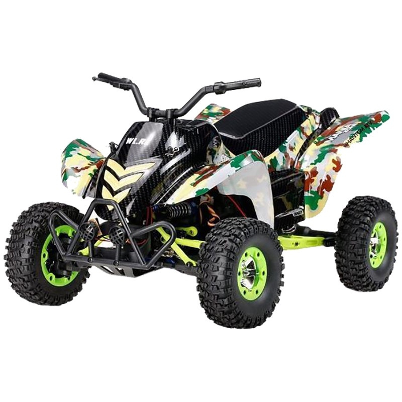 Automodelo Off Road Wltoys Quadriciclo A Rtr Wd Ghz Max