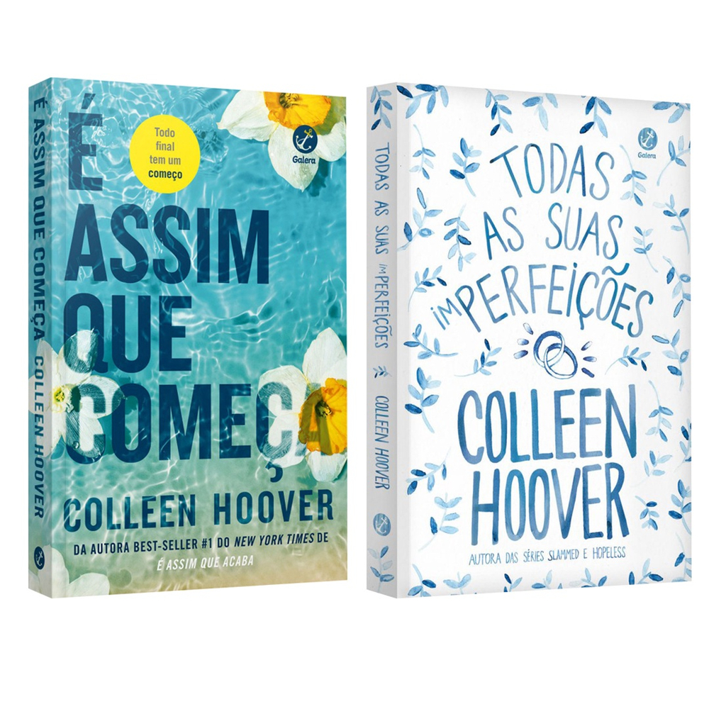 É assim que começa Colleen Hoover Todas as suas im perfeições