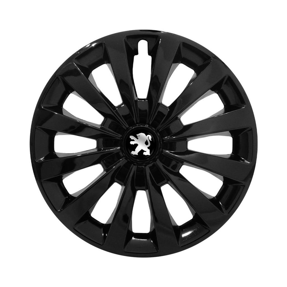 Calota Esportiva Aro 13 Passat Cc Preta Brilhante Peugeot 206 Submarino