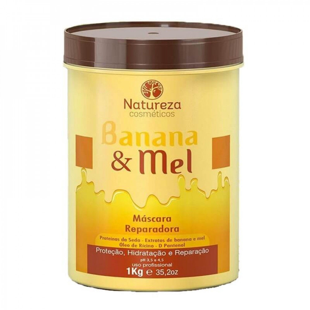 Natureza Cosméticos Máscara Banana E Mel 1kg em Promoção na Americanas