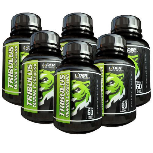 Tribulus Terretris Taurina Creatina C Psulas De Mg Kit