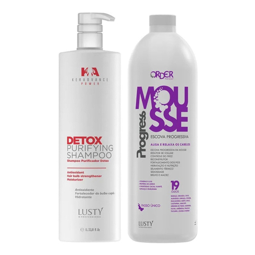 Kit Selagem Orgânica Profissional Redutor De Volume Liss Submarino