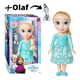 Boneca Elsa Cl Ssica Frozen Princesas Disney Olaf Original Em