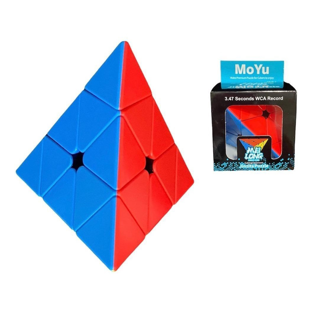 Cubo M Gico Pyraminx Pir Mide Tri Ngulo Profissional No Shoptime