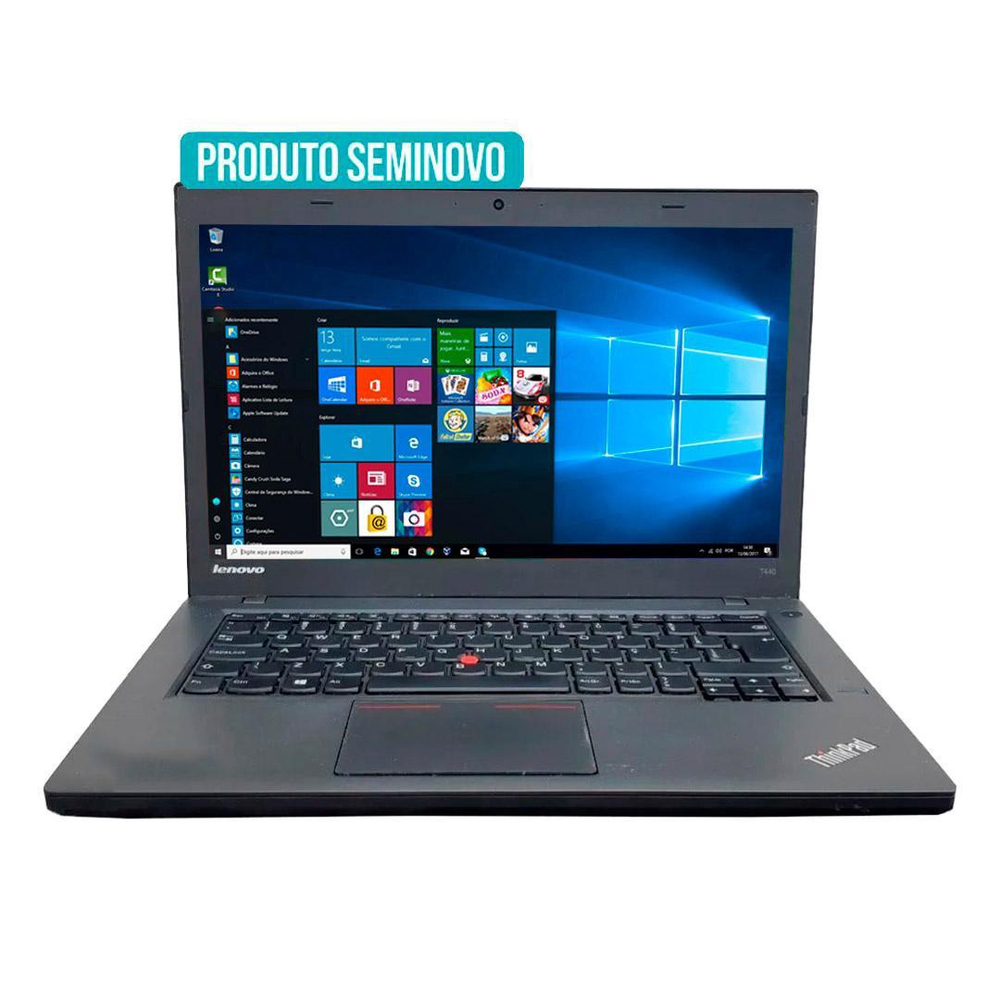 Notebook Lenovo Thinkpad T440 Intel Core I5 4 8Gb Ssd 120Gb Submarino