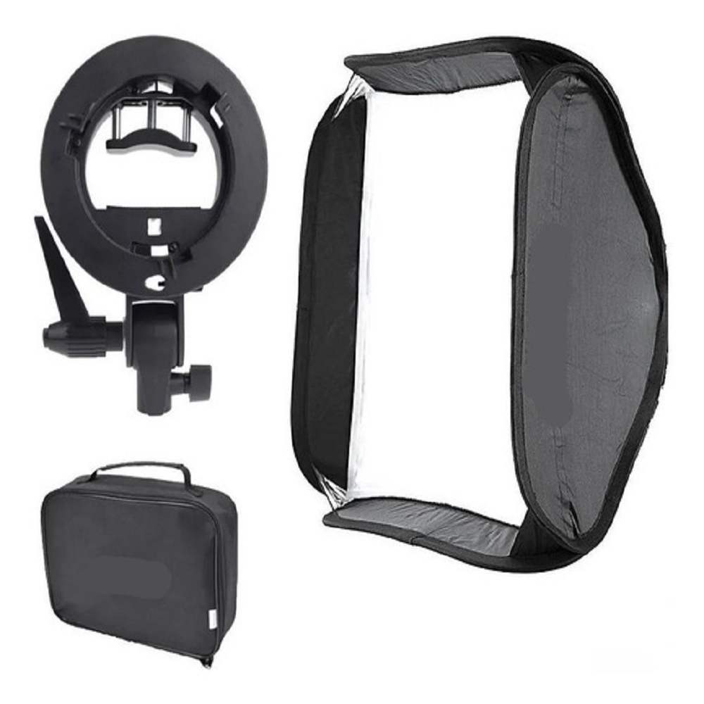 Kit Softbox Dobravel X Cm Suporte Disufor Bolsa No Shoptime