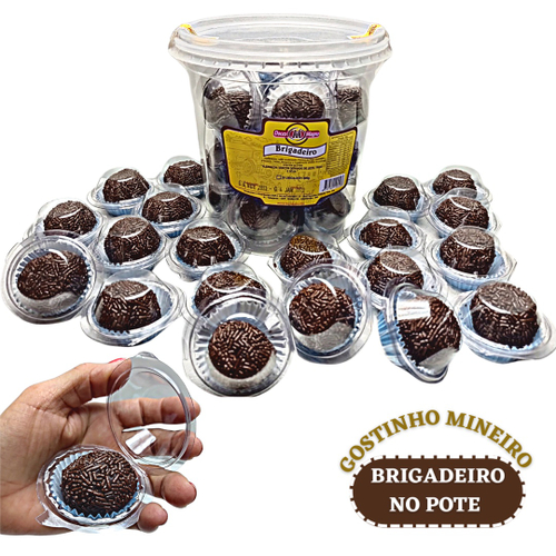 Pote De Brigadeiro Doce De Tradicional De Brigadeiro Pote