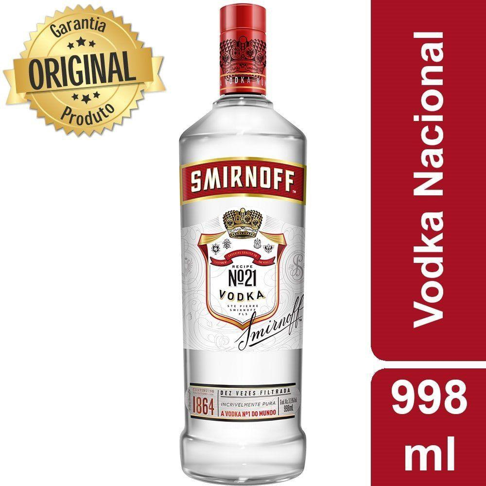 Vodka Destilada Smirnoff Garrafa Ml Em Promo O Na Americanas