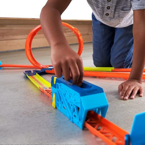 Hot Wheels Track Builder Componentes Pista Corrida Lan Ador E Carrinho Glc Mattel Em Promo O