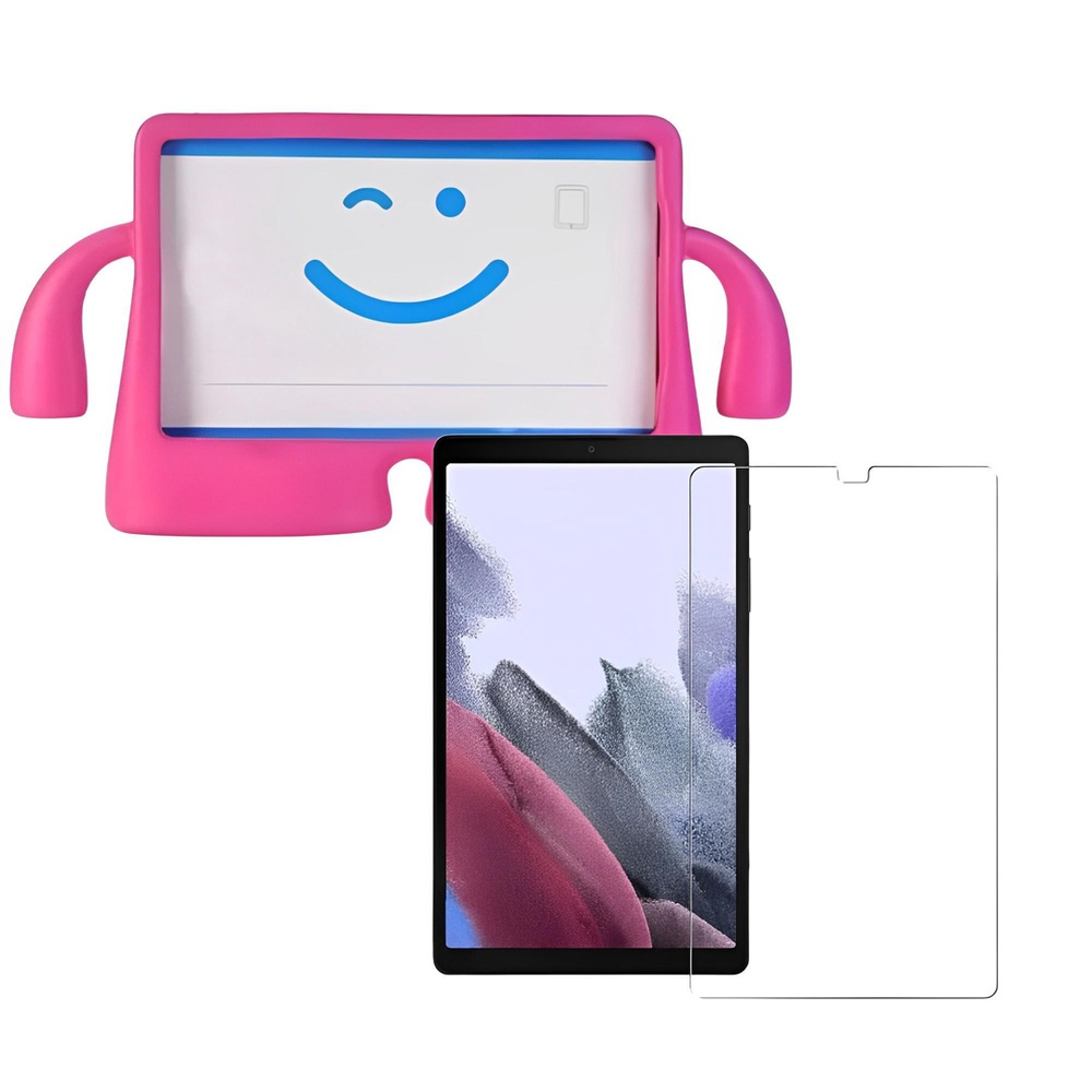 Capa Infantil Pel Vidro Galaxy Tab A Lite Pol T No Shoptime