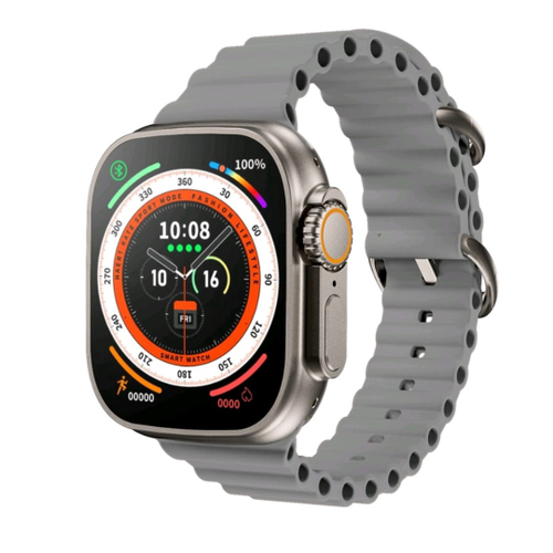 Relógio Smartwatch S8 Ultra Max 2023 Prata no Shoptime