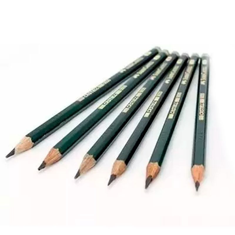 Kit Lápis Grafite 9000 8B Faber Castell 6 Unidades em Promoção na