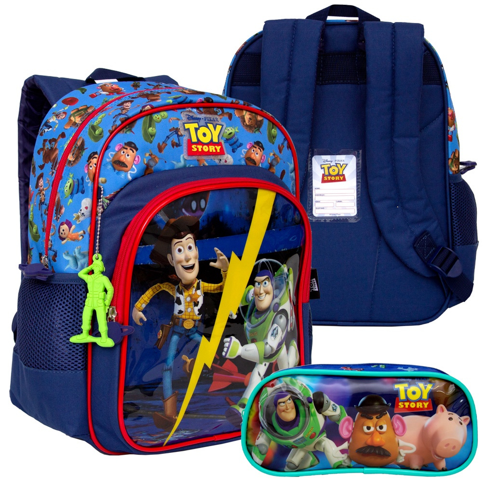 Mochila Escolar De Costas Toy Story Estojo Infantil Na Americanas