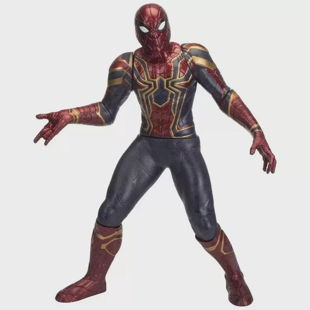 Boneco Homem Aranha Iron Spider Guerra Infinita Articulado 50Cm