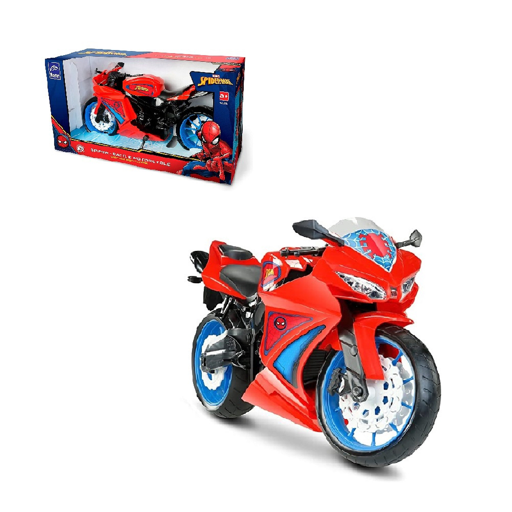 Brinquedo Moto Homem Aranha Spider Battle Motorcycle No Shoptime