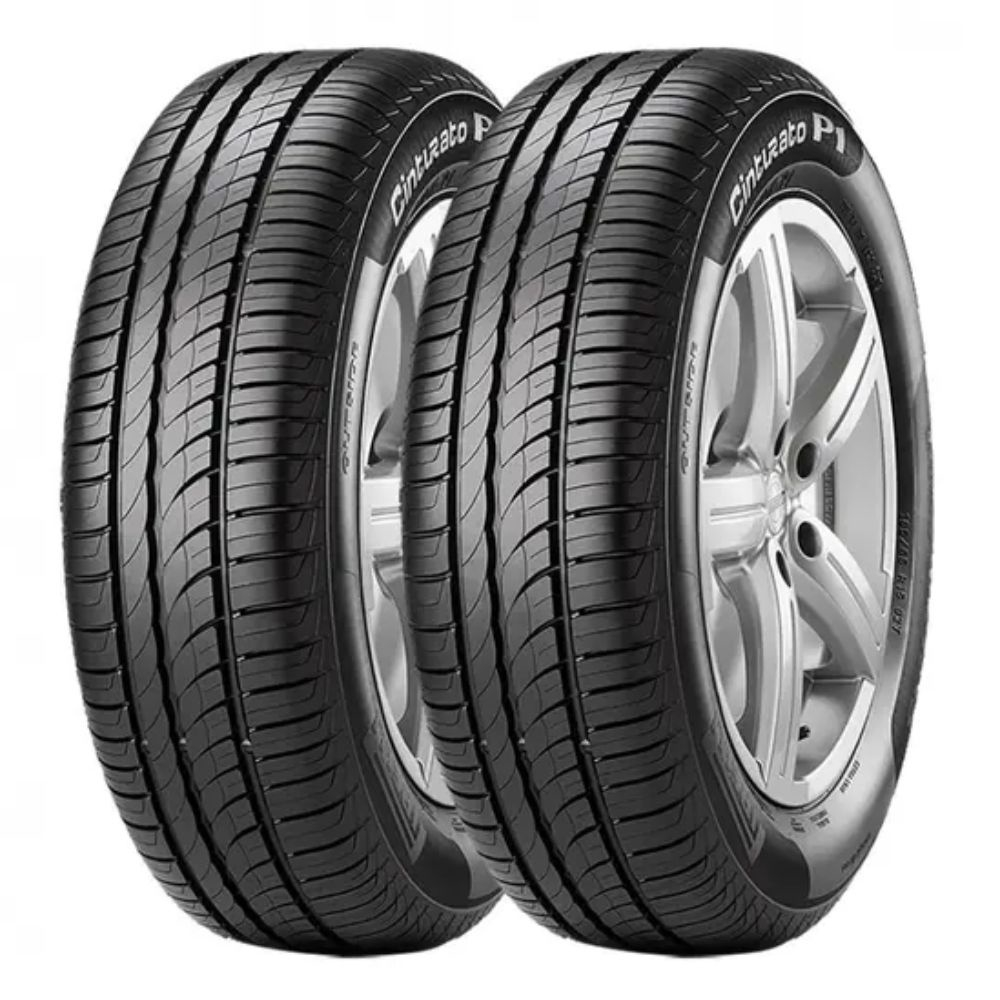 Kit 2 Pneus Pirelli Aro 15 Cinturato P1 185 60R15 88H Xl No Shoptime