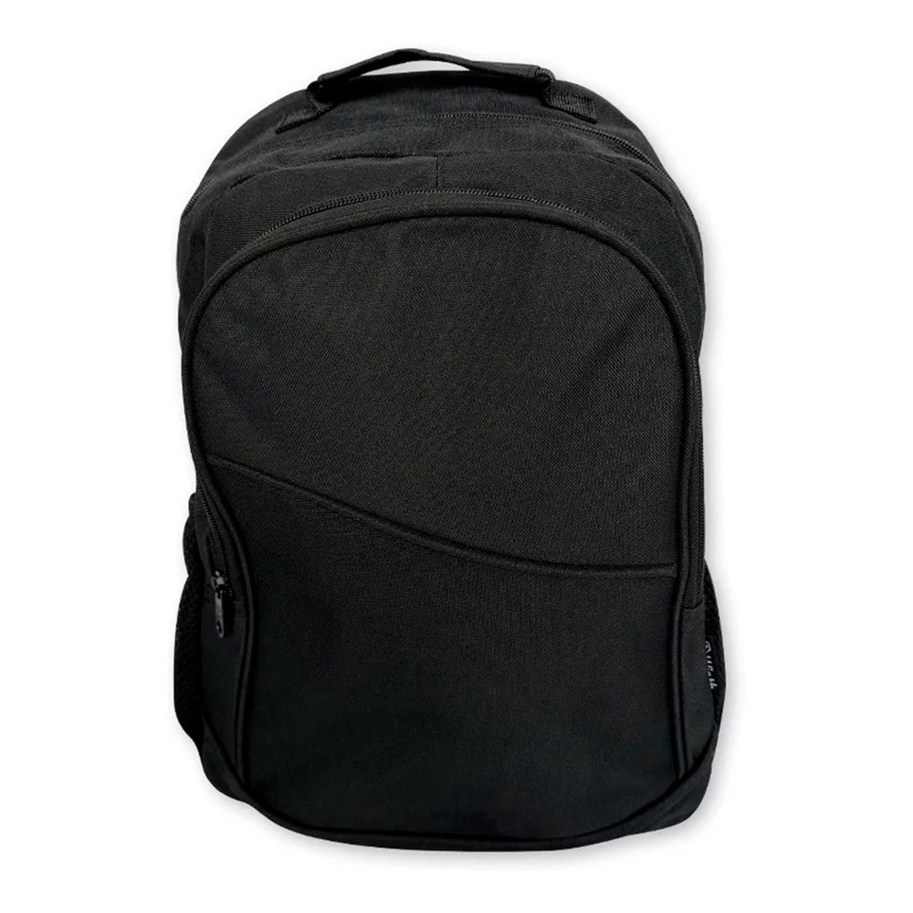 Mochila Bolsa Masculina Feminina Escolar Notebook Cor Preto Desenho Do