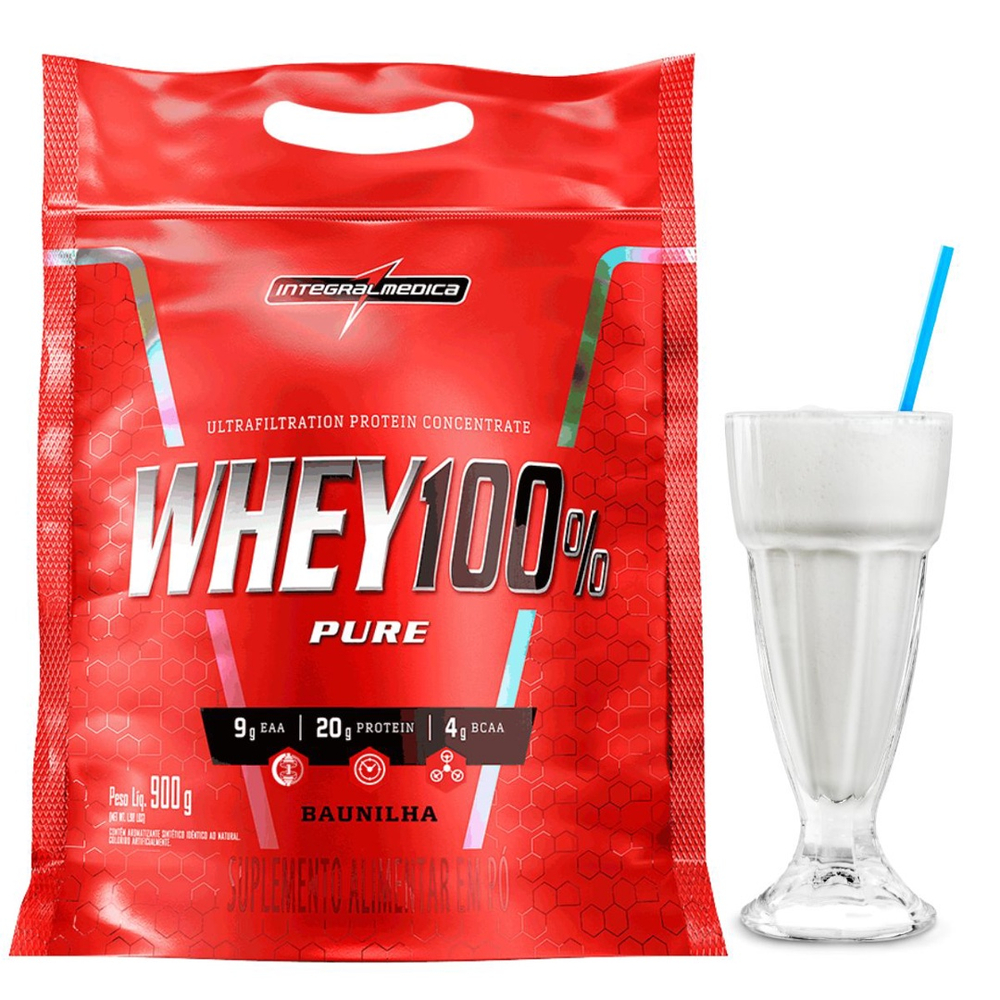 Whey Protein Concentrado Puro Integral Medica G No Shoptime