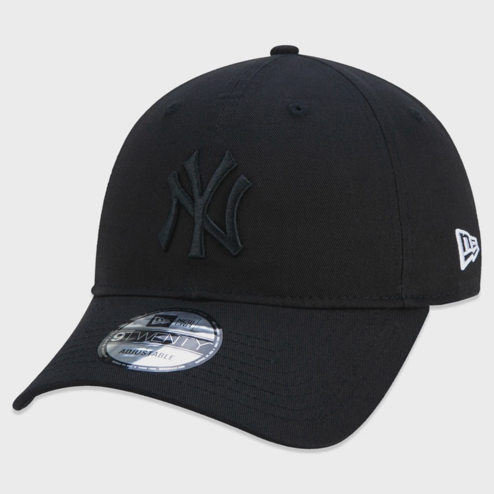 Bon Ny New York Aba Curva New Era Feminino Masculino Preto No Shoptime