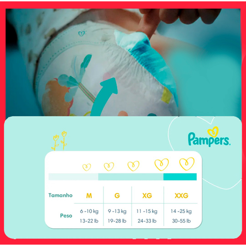 Kit Pampers Confort Sec Fraldas Giga G Unidades Em Promo O Na