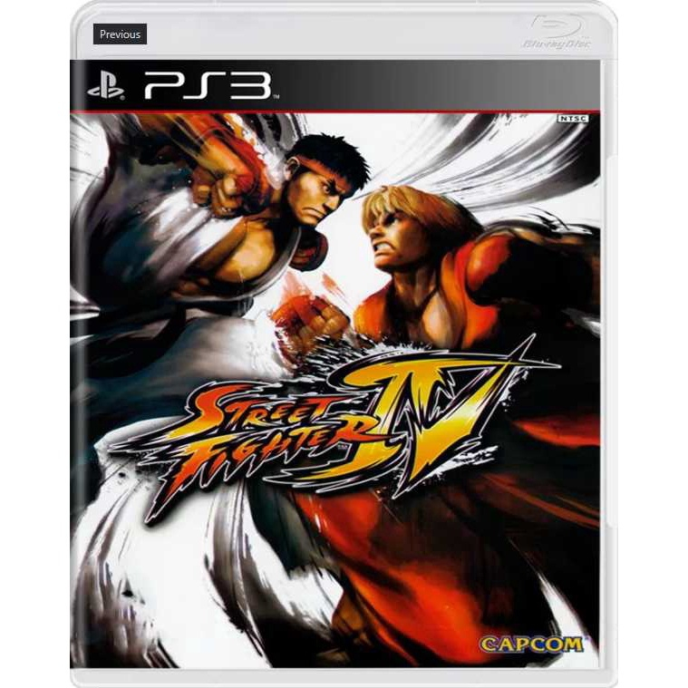 Street Fighter iv Jogo PlayStation 3 Mídia Física Submarino