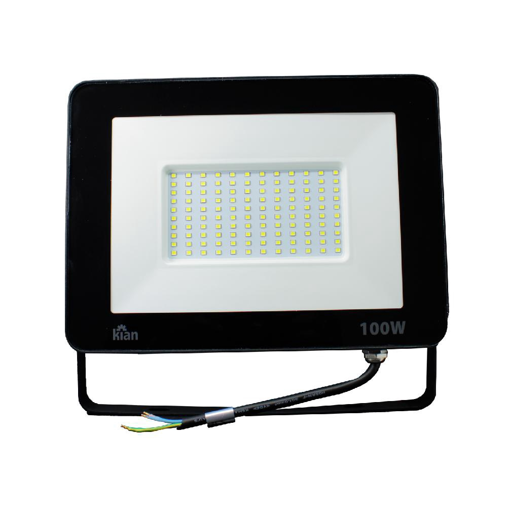 Refletor LED 100W 6500K Preto Bivolt No Shoptime