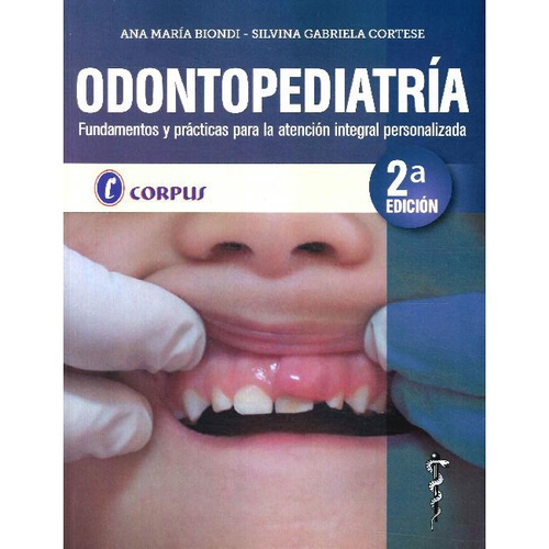 Livro odontopediatría de Ana María Biondi Silvina Gabriela C no Shoptime