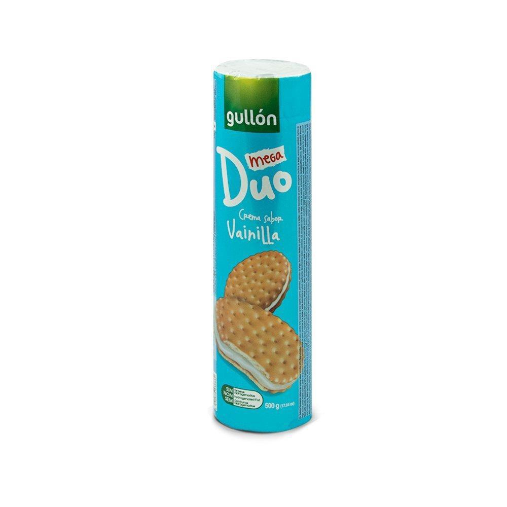 Biscoito Gullon Mega Duo Vanilla Biscuits 500G Espanha em Promoção na