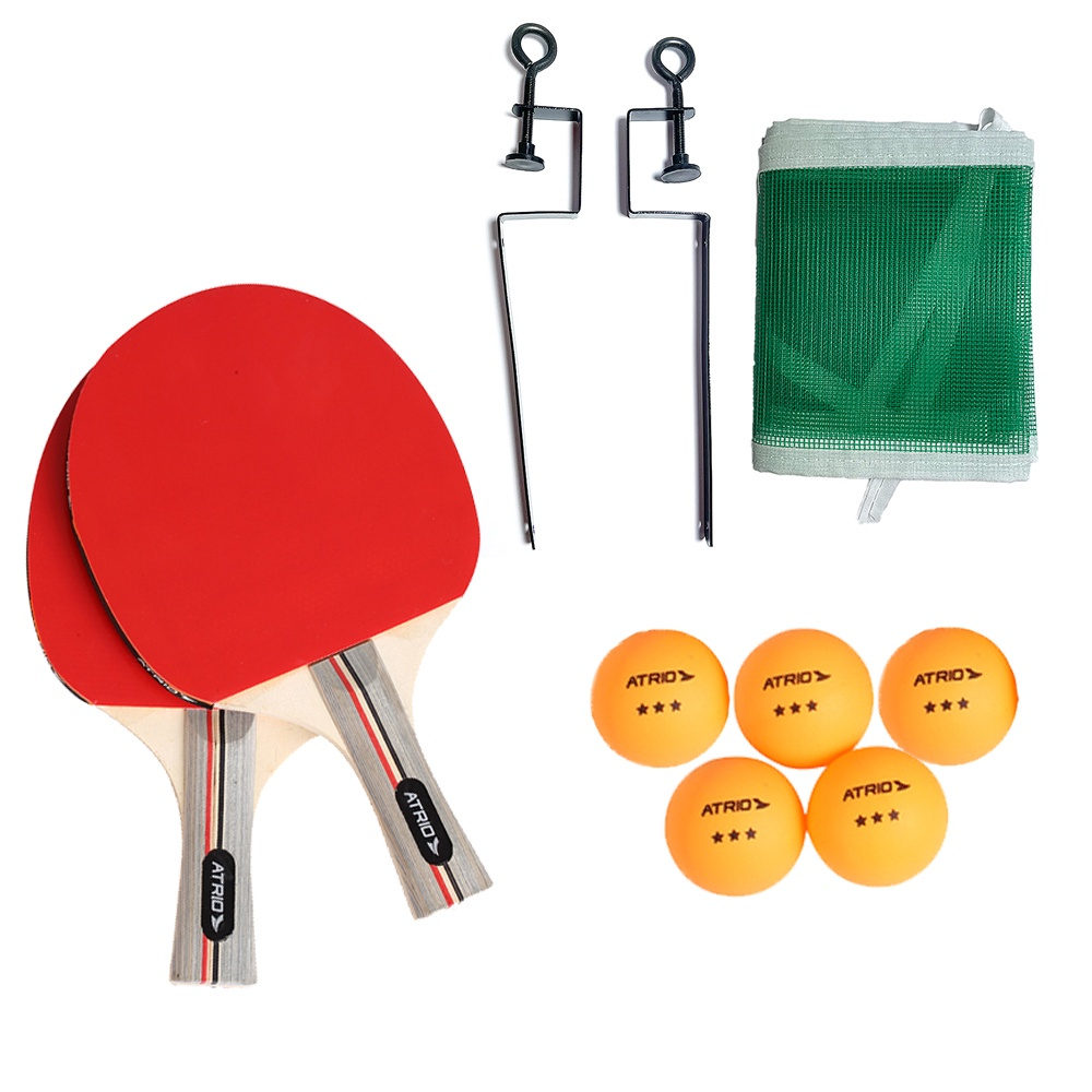 Kit Ping Pong Completo Raquete Bolinhas E Rede Atrio Na Americanas