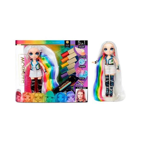 Boneca Rainbow High Studio Salão Amaya Raine mga em Promoção na