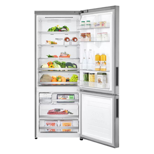 Geladeira Smart Lg Inverter Bottom Freezer Litros Gc B Nsm