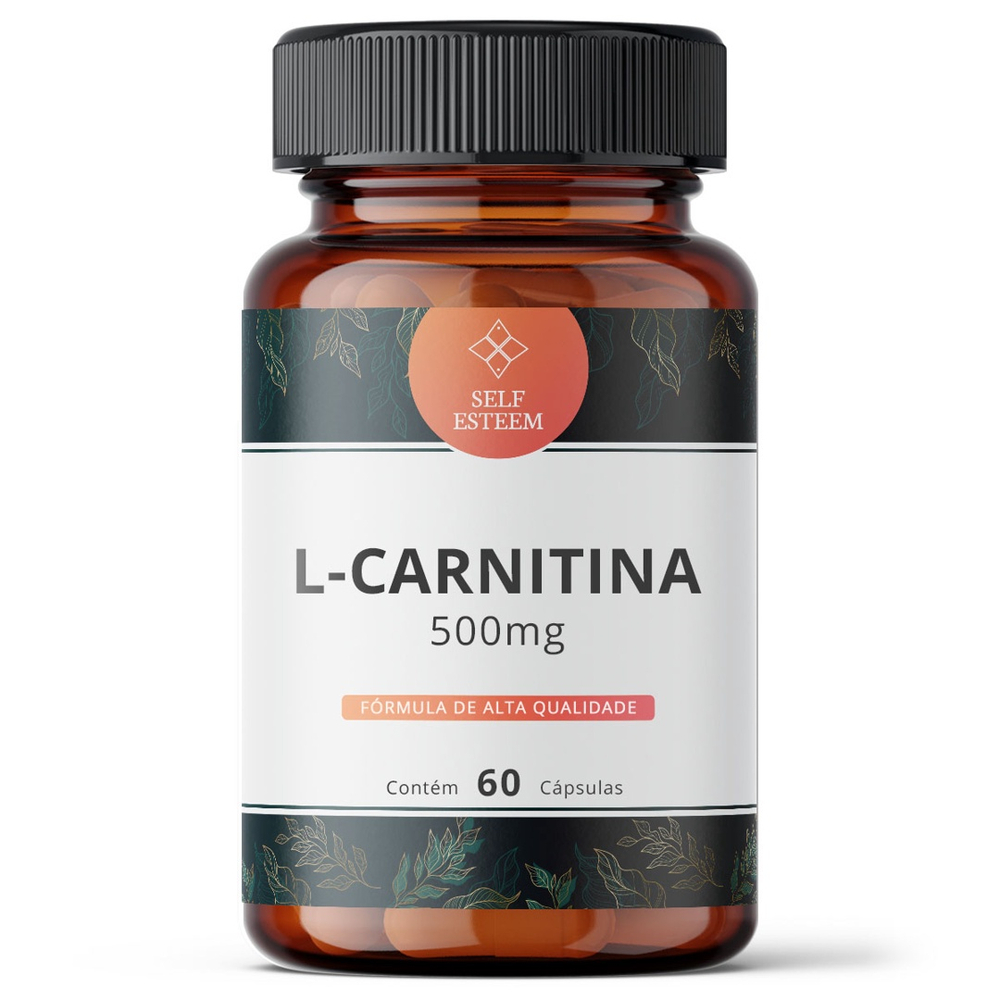 L carnitina 500mg 60 Cápsulas Mais Força e Resistência no Shoptime