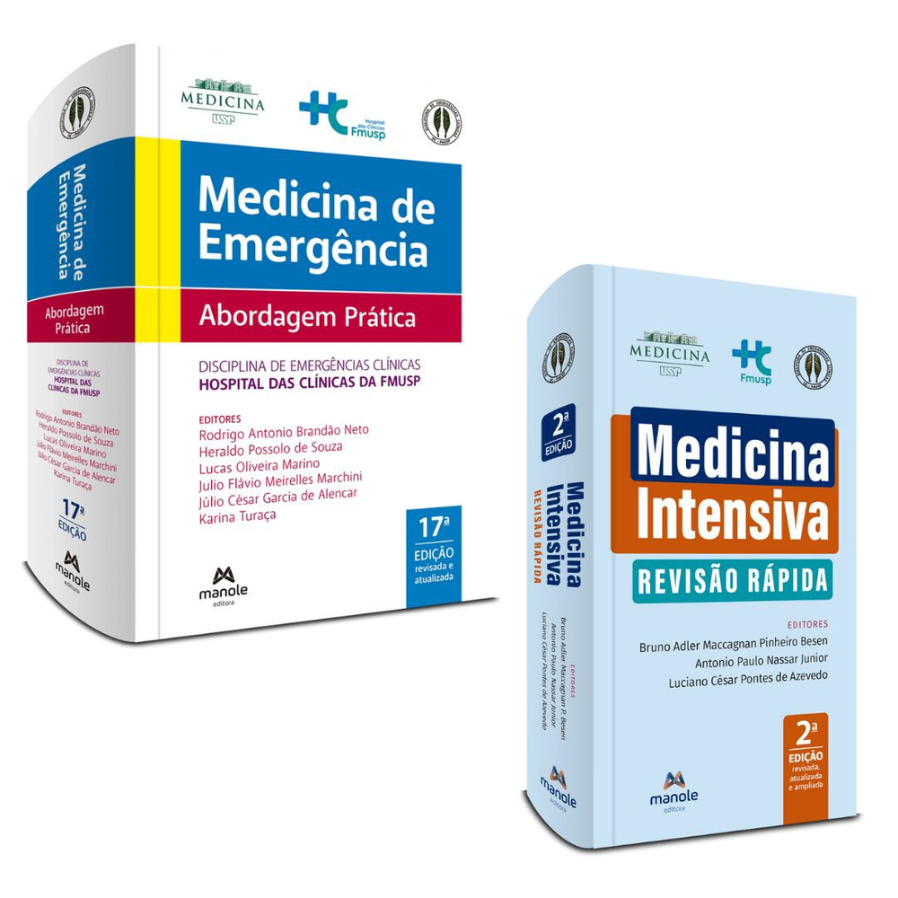 Livro Medicina De Emergência Abordagem Prática Medicina Intensiva