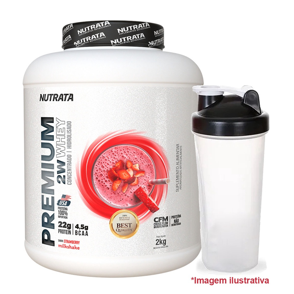 Whey protein Premium Proteína Concentrado Hidrolisado Sabor Milkshake