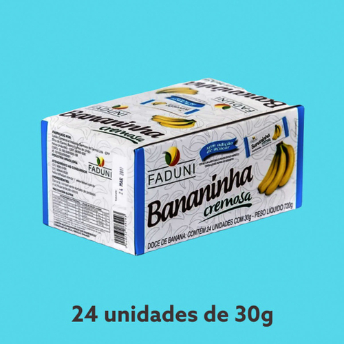 Caixa Bananinha Cremosa Sem Adi O De A Car Faduni G Em Promo O Na