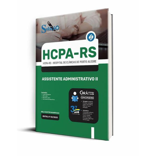 Apostila Hcpa Rs Assistente Administrativo Ii Submarino