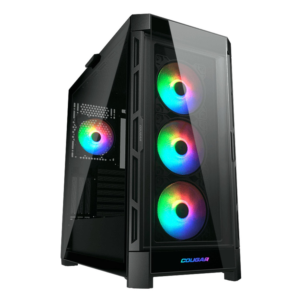 Gabinete Gamer Cougar Duoface Pro Rgb Mid Tower Vidro Temperado 4x