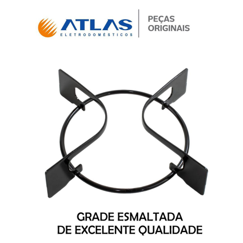 Kit Grades De Fog O Grelha Atlas Cooktop Utop Bocas No Shoptime