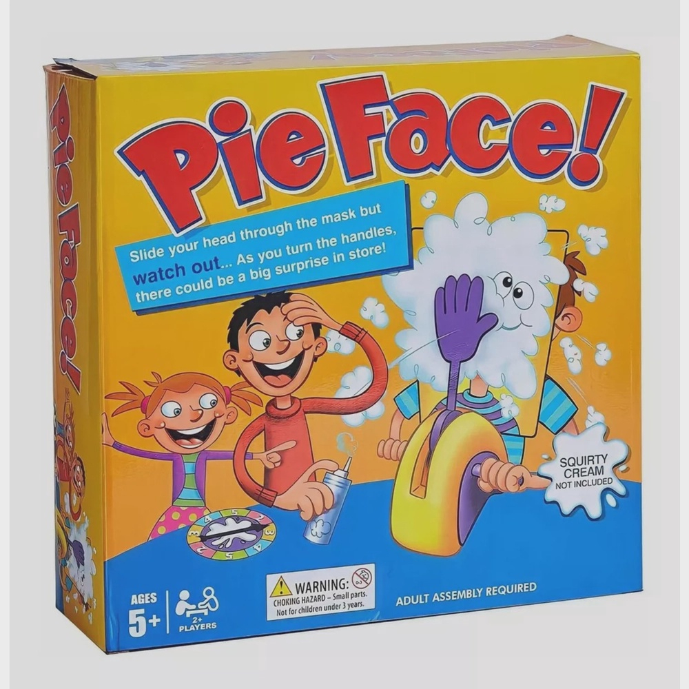 Jogo Torta Na Cara Brinquedo Infantil Divertido Pie Face Submarino